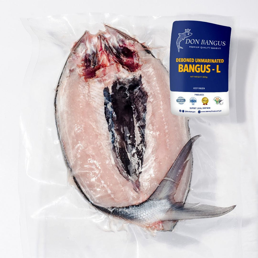 LARGE Deboned Unmarinated Bangus (Net Weight: 500grams per pc)